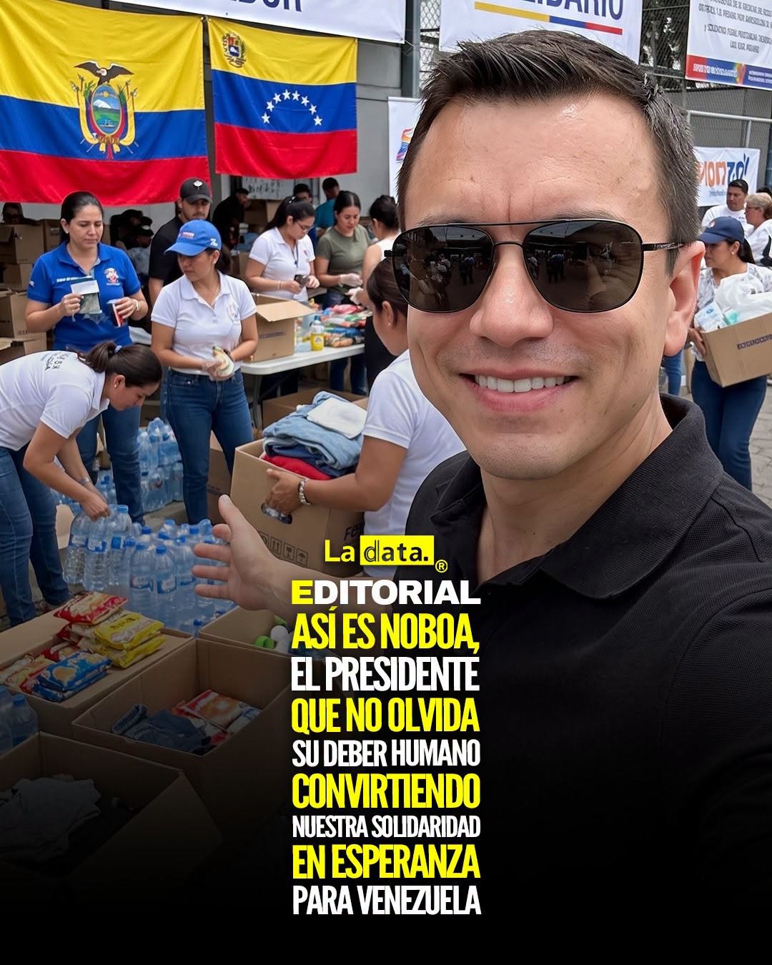 @ladataec 👈 #ladata #TendenciaPolítica #DanielNoboa #Venezuela