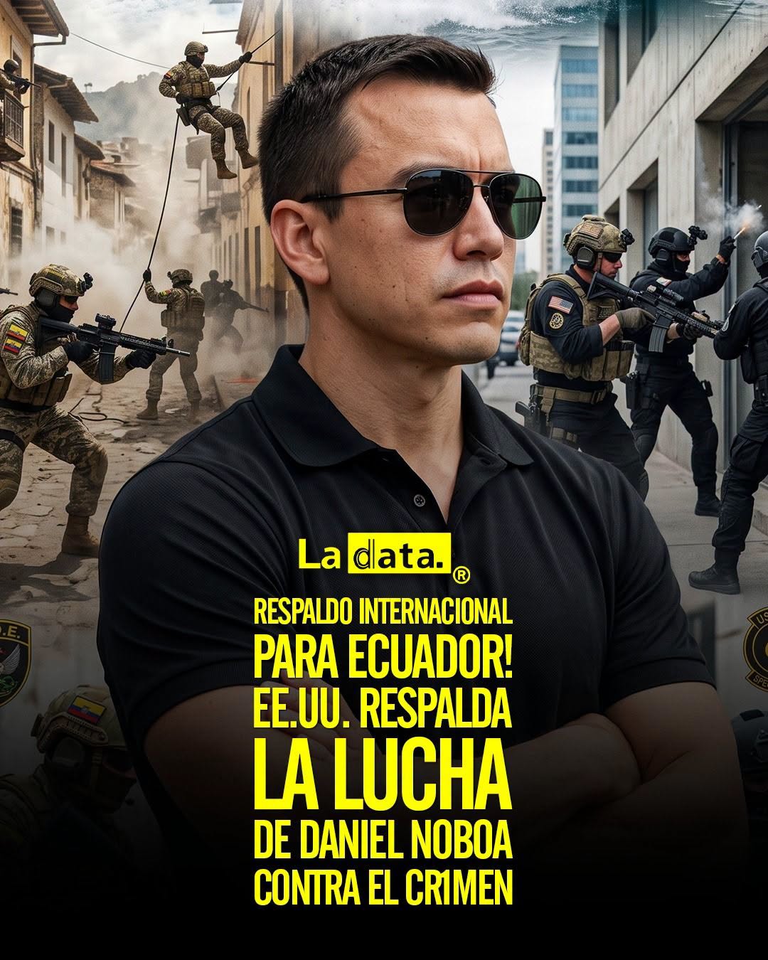 @ladataec👈 #ladata #TendenciaPolítica #DanielNoboa #EstadosUnidos