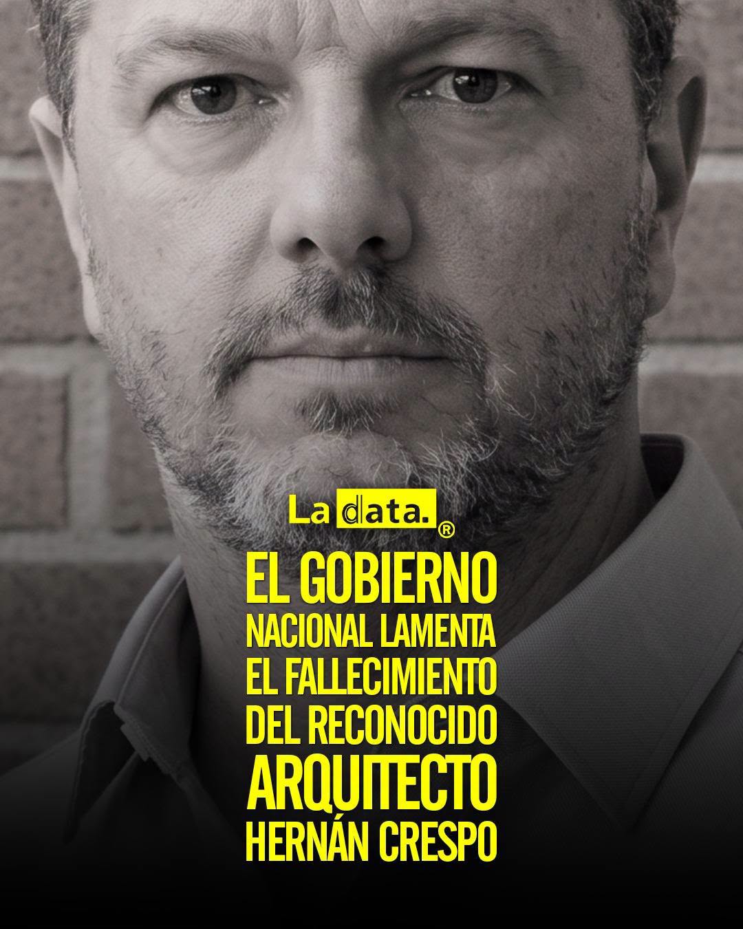 @ladataec 👈 #ladata #TendenciaPolítica #HernánCrespo #Condolencias
