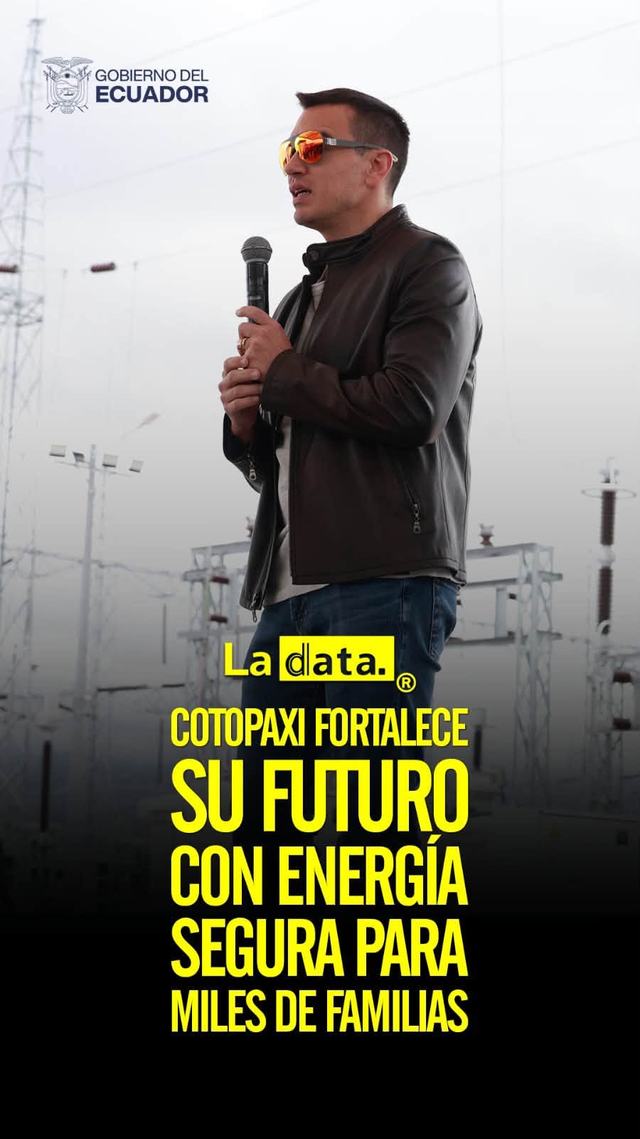 @ladataec #ladata #TendenciaPolítica #Cotopaxi #DanielNoboa #EnergíaParaElDesarrollo