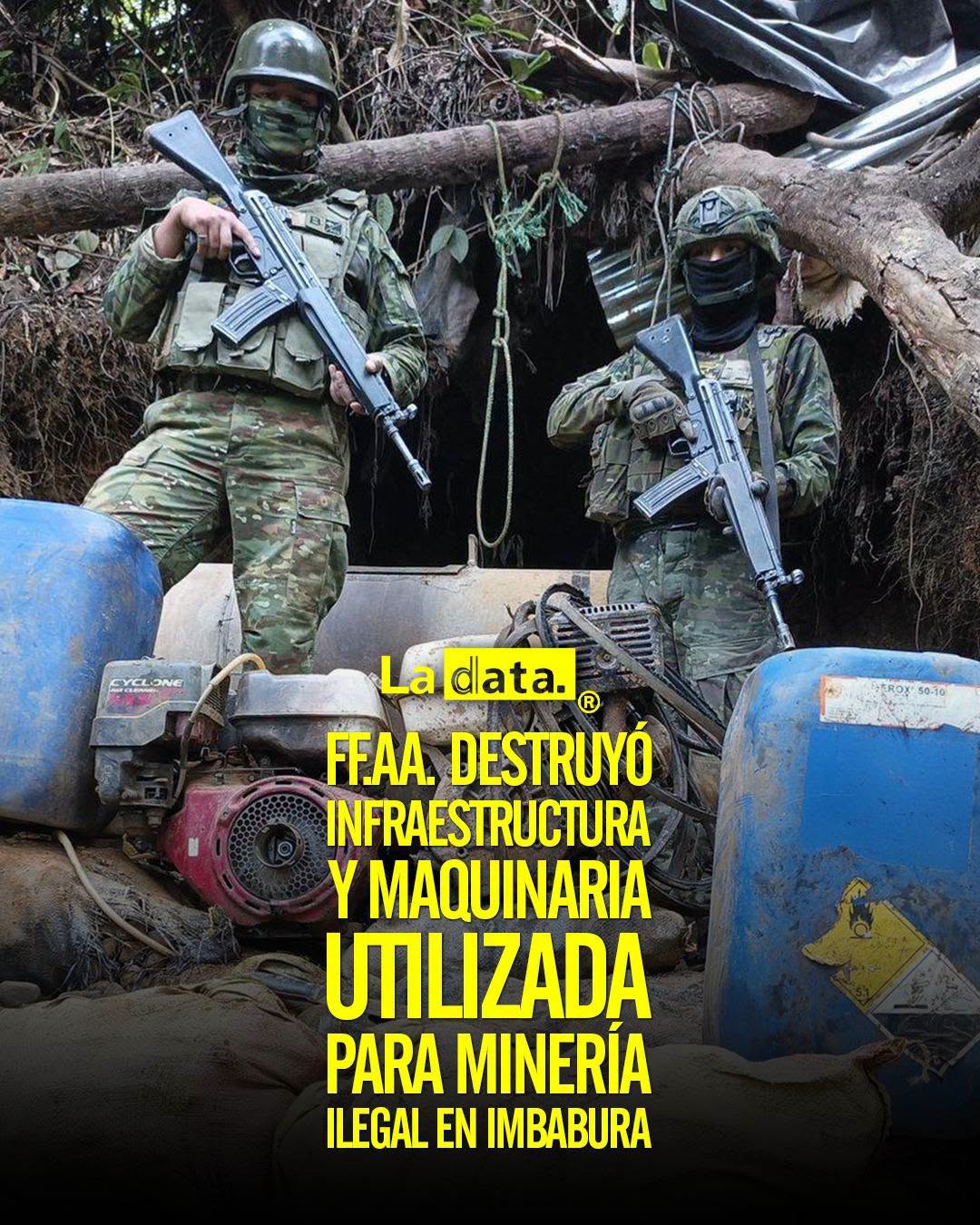 @ladataec 👈 #ladata #TendenciaPolítica #MineríaIlegal #Imbabura