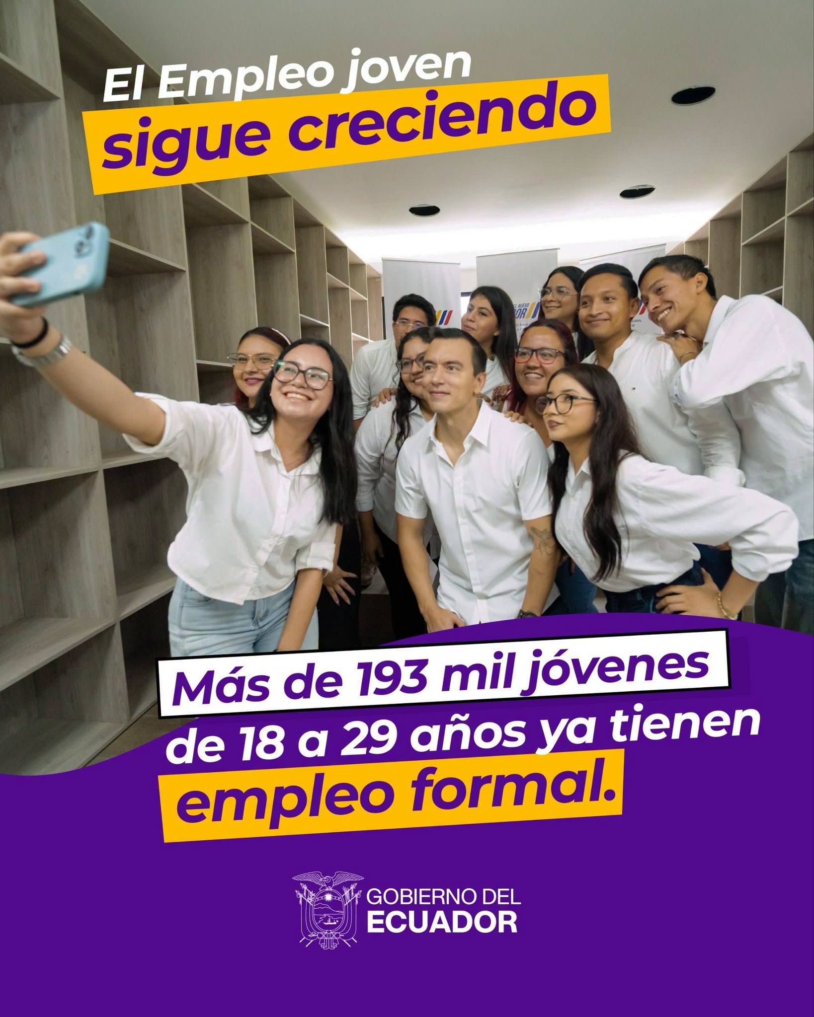 @ladataec👈 #ladata #TendenciaPolítica #EmpleoJoven #TrabajoFormalEcuador