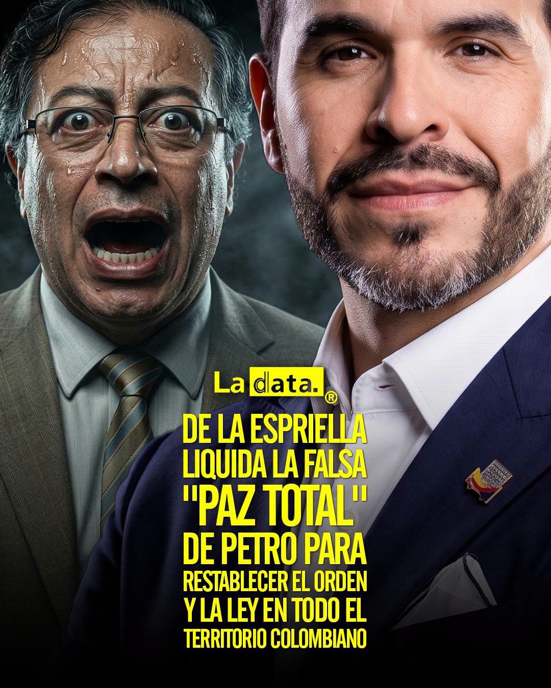 @ladataec 👈 #ladata #TendenciaPolítica #AbelardoDeLaEspriella #Colombia