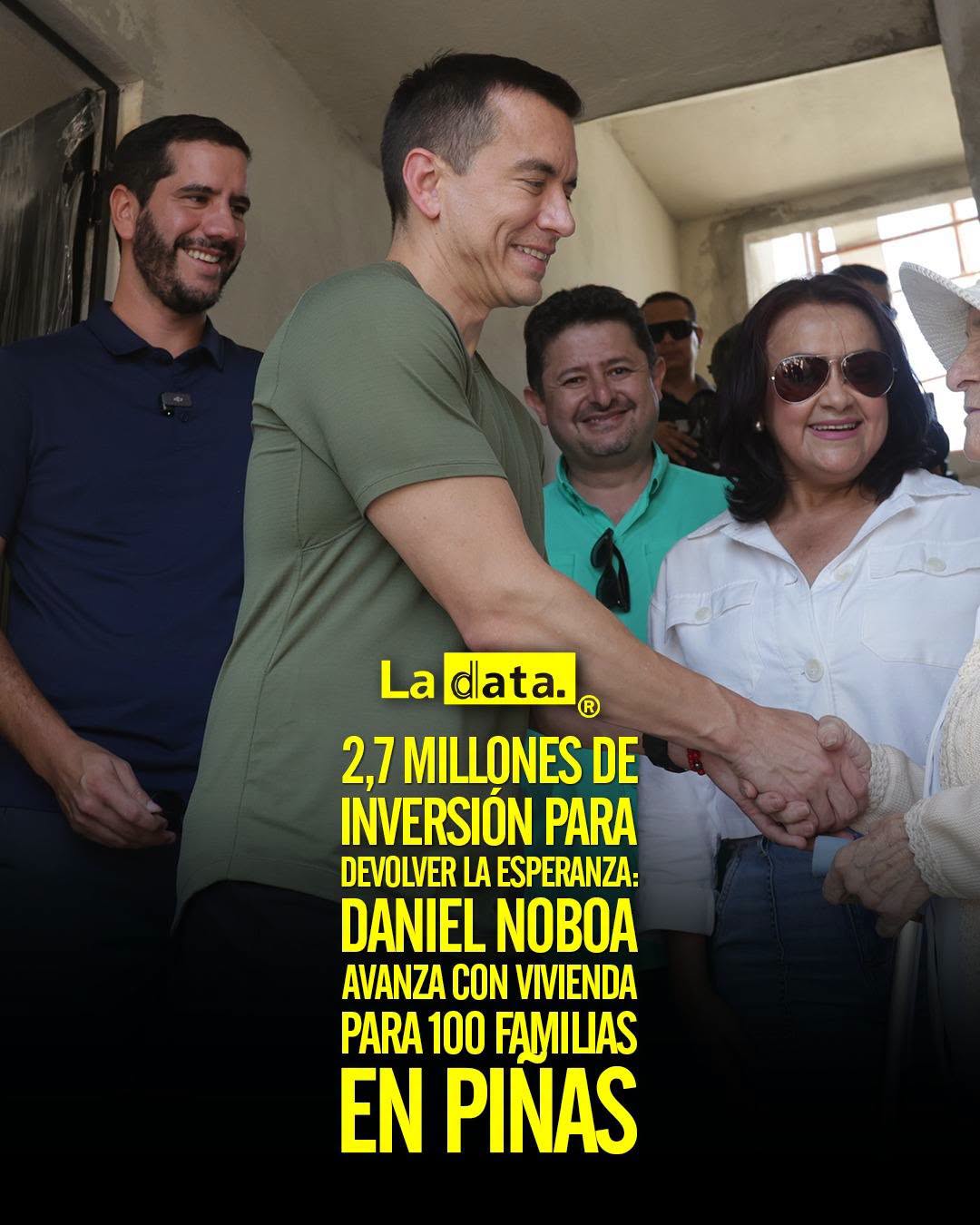 @ladataec👈 #ladata #TendenciaPolítica #DanielNoboa #Piñas