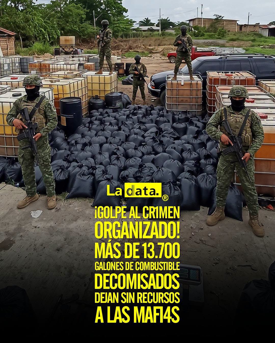 @ladataec #ladata #TendenciaPolítica #BloqueDeSeguridad #FFAAECUADOR