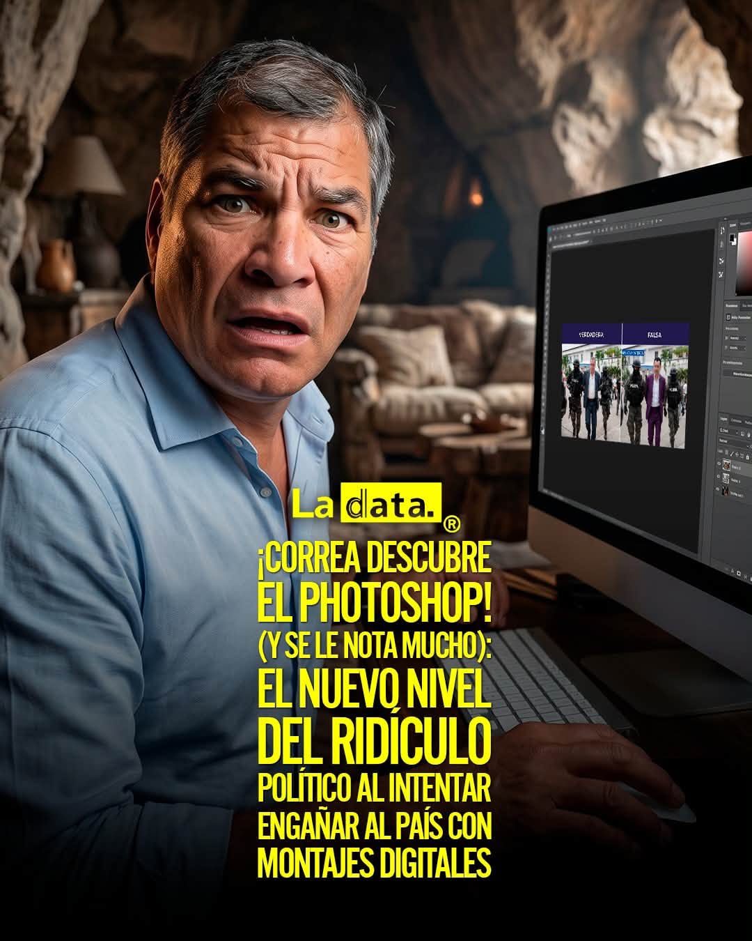 @ladataec👈 #ladata #TendenciaPolítica #RafaelCorrea #Profugo
