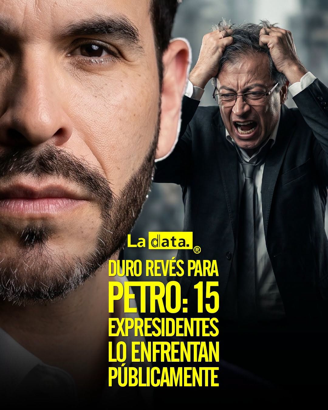 @ladataec 👈 #ladata #TendenciaPolítica  #GustavoPetro #AbelardoDeLaEspriella