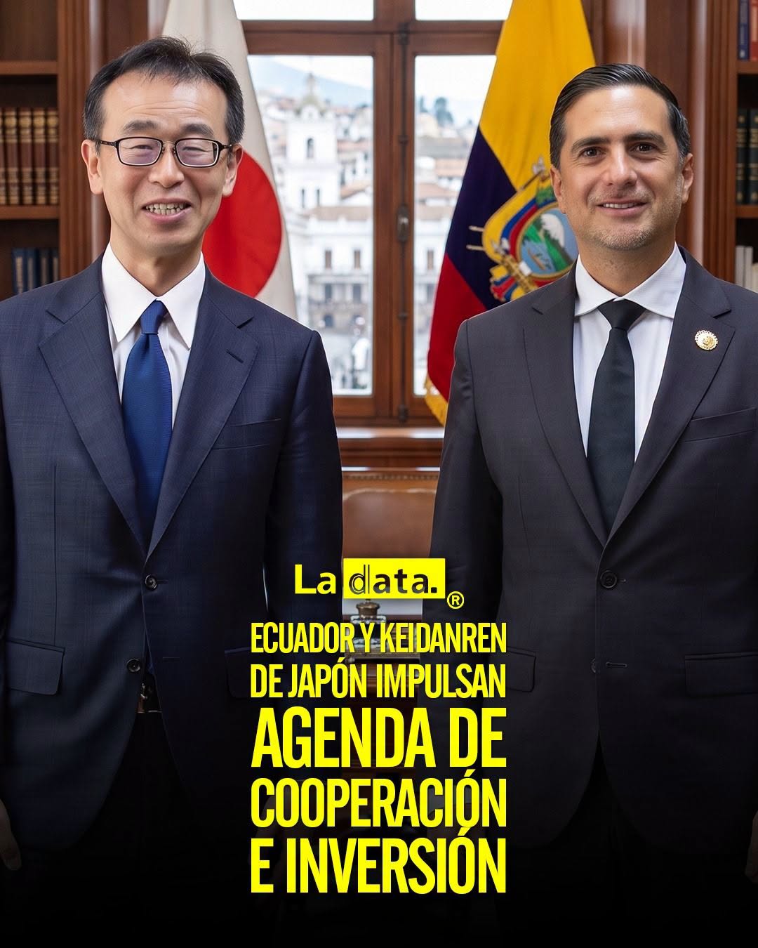 @ladataec #LaData #TenenciaPolítica #Cancilleria #Japon