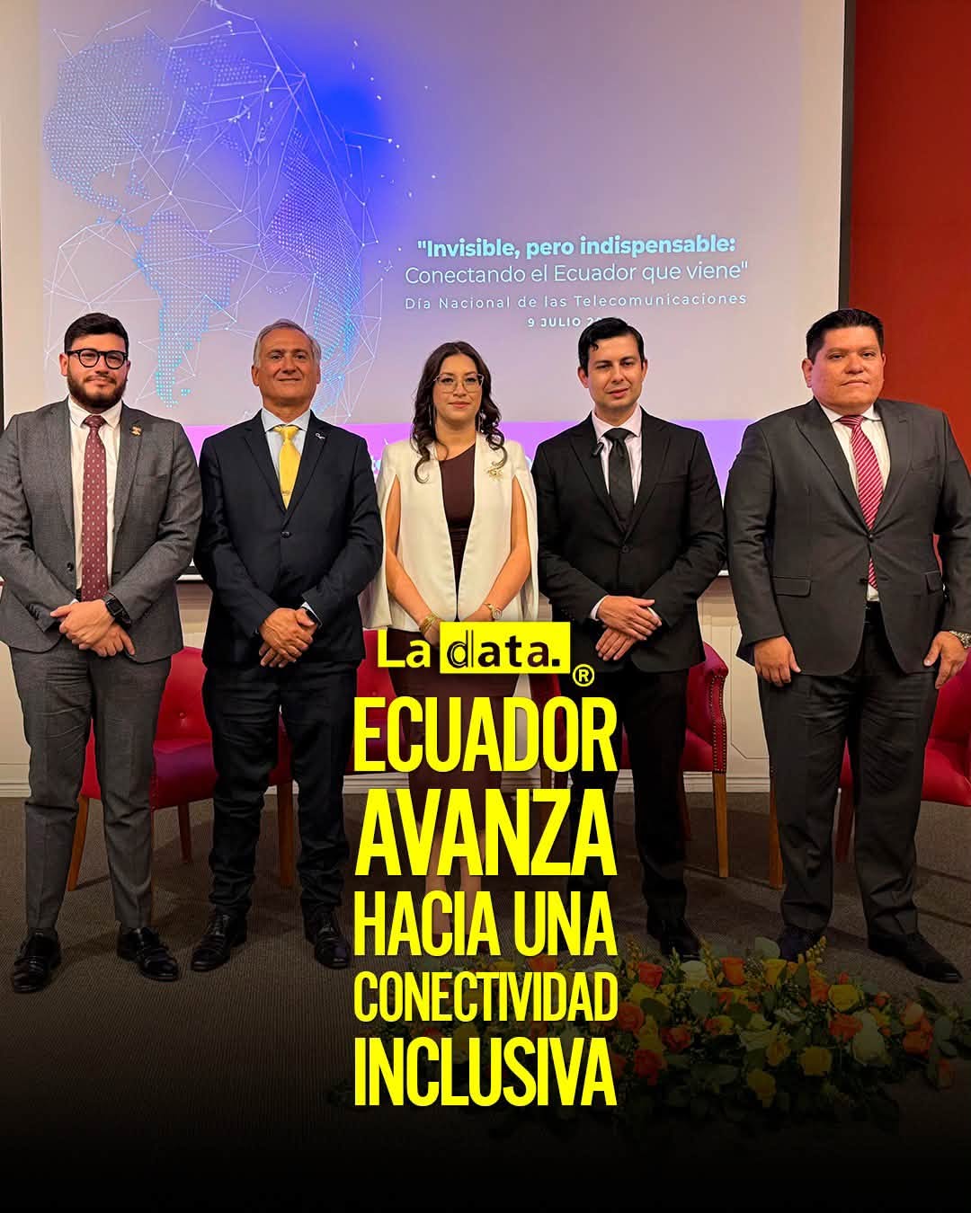 @ladataec👈 #LaData #TendenciaPolitica #Telecomunicaciones #Conectividad