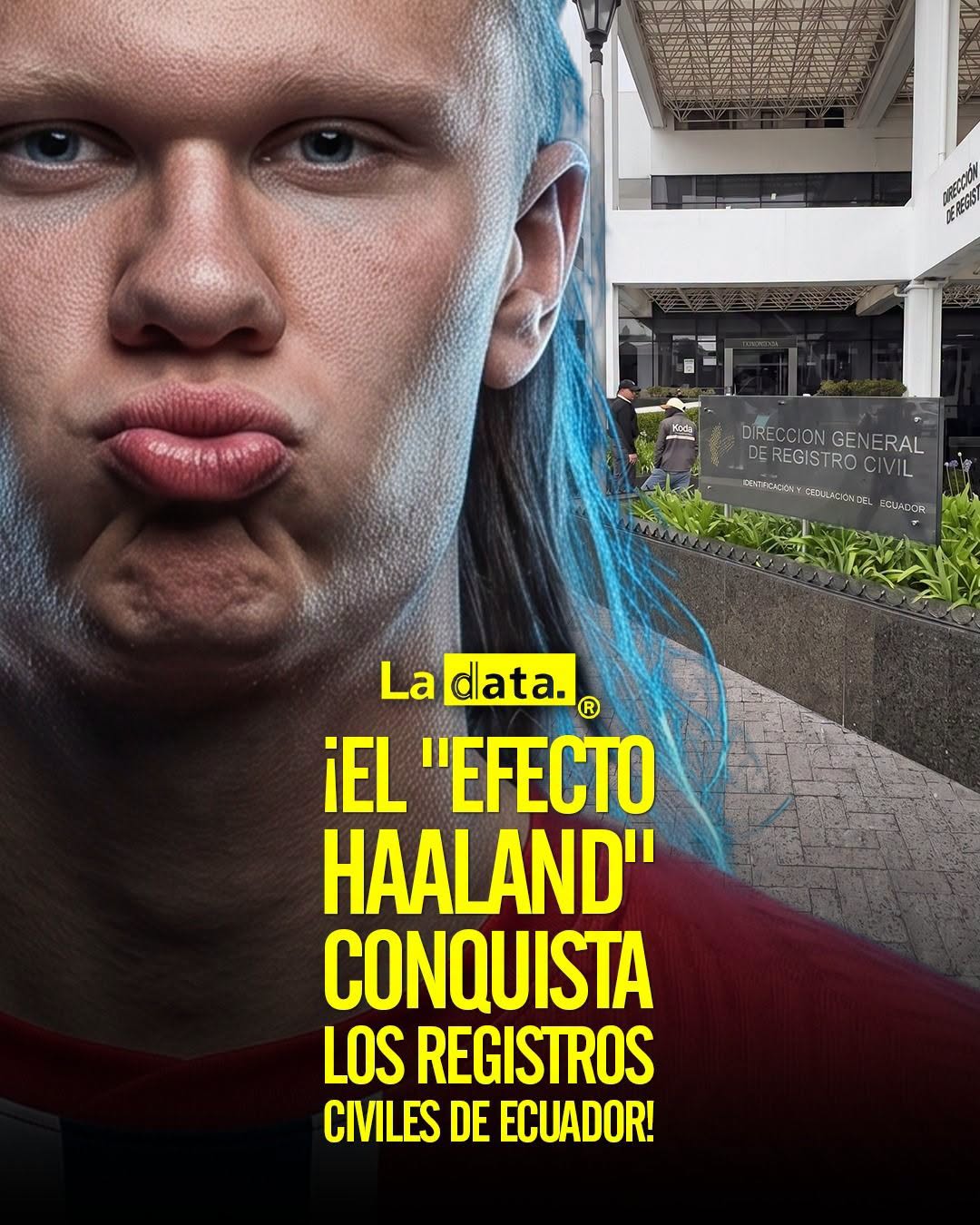 @ladataec 👈 #ladataec #tendenciapolitica #haaland #registrocivil