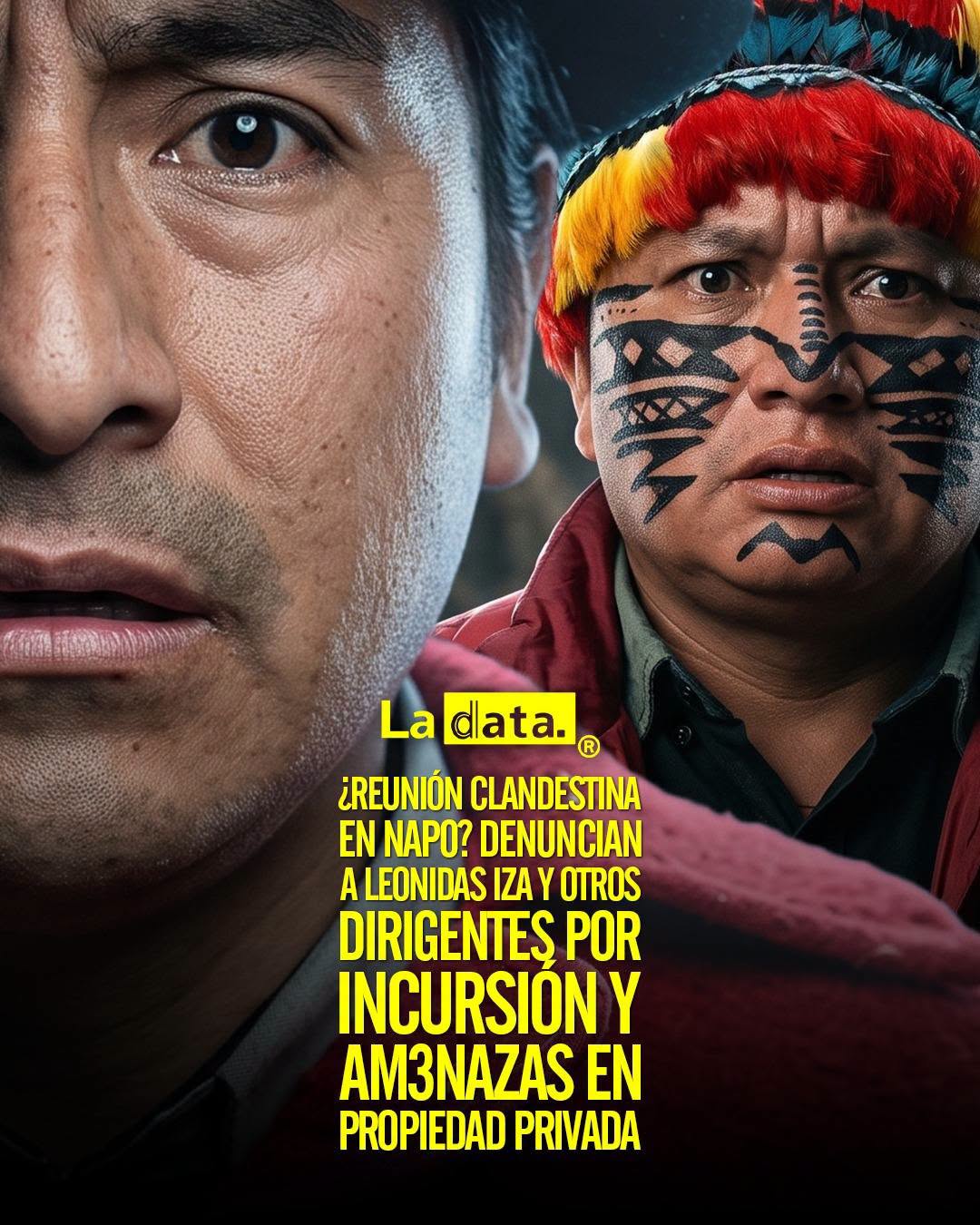 @ladataec 👈 #ladata #TendenciaPolítica #LeonidasIza #MarlonVargas