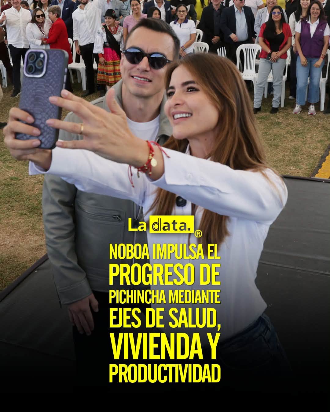 @ladataec 👈 #ladata #TendenciaPolítica #DanielNoboa #DesarrolloSocial