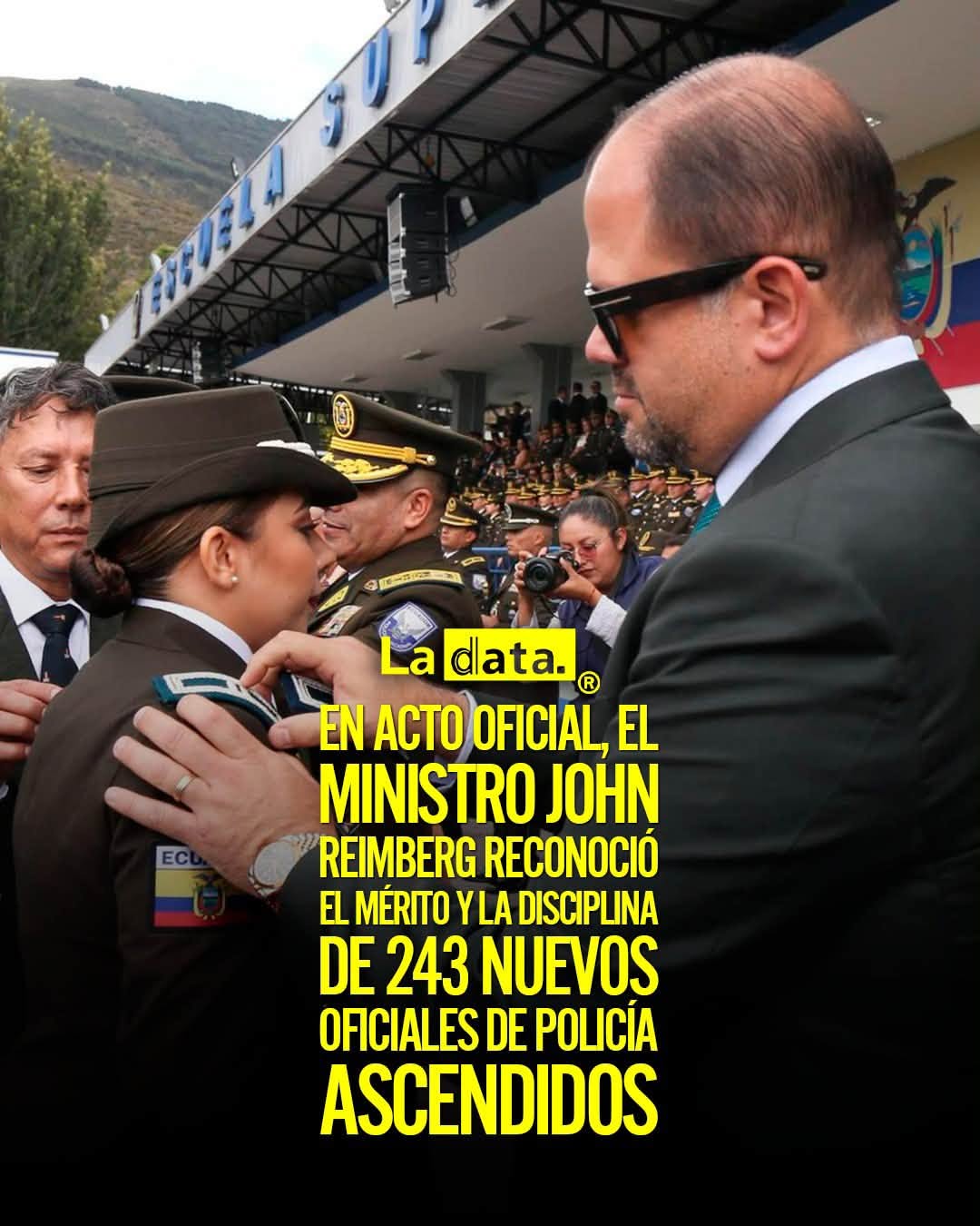 @ladataec 👈 #ladata #TendenciaPolítica #PolicíaNacional #MinistroReimberg Ver menos