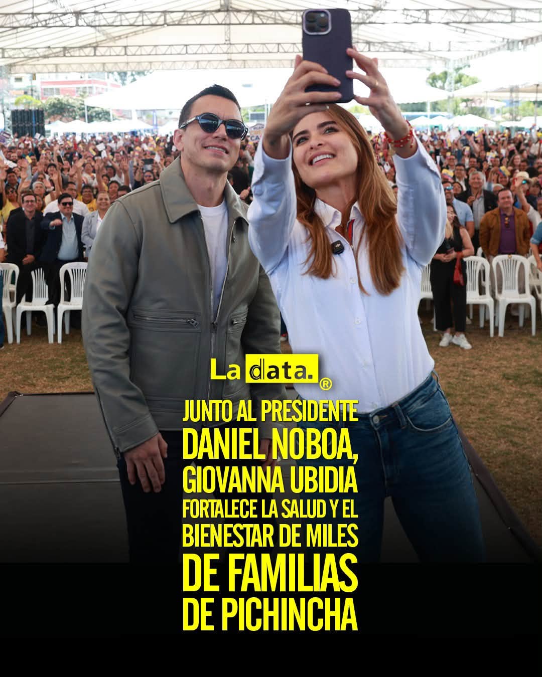 @ladataec 👈 #ladata #TendenciaPolítica #GiovannaUbidia #DanielNoboa