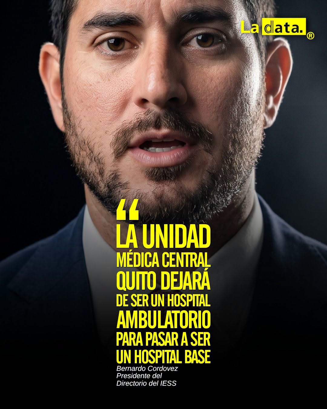 @ladataec👈 #ladata #TendenciaPolítica #IESS #BernardoCordovez  #HospitalBase