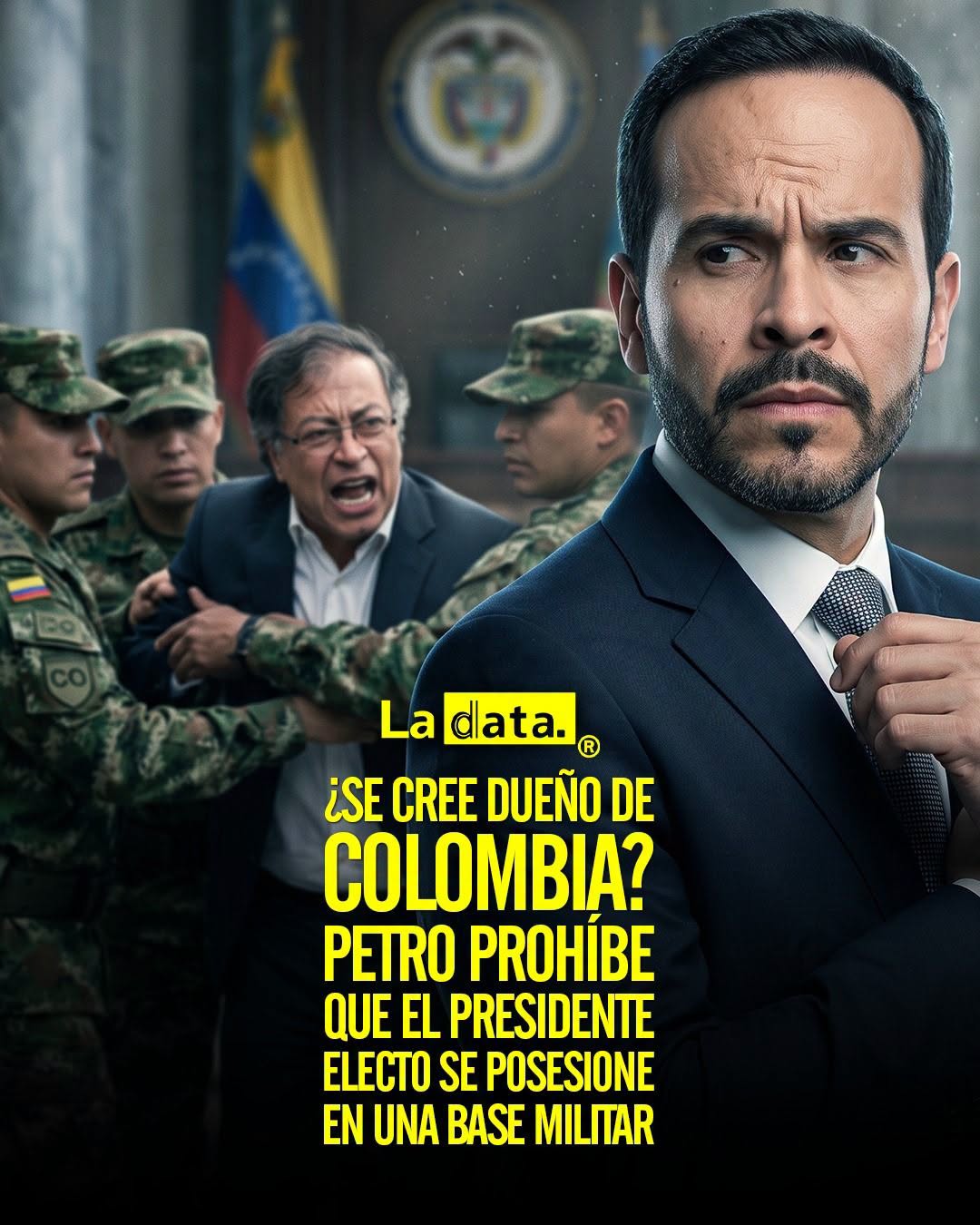 @ladataec👈 #ladata #TendenciaPolítica #GustavoPetro #AbelardoDeLaEspriella