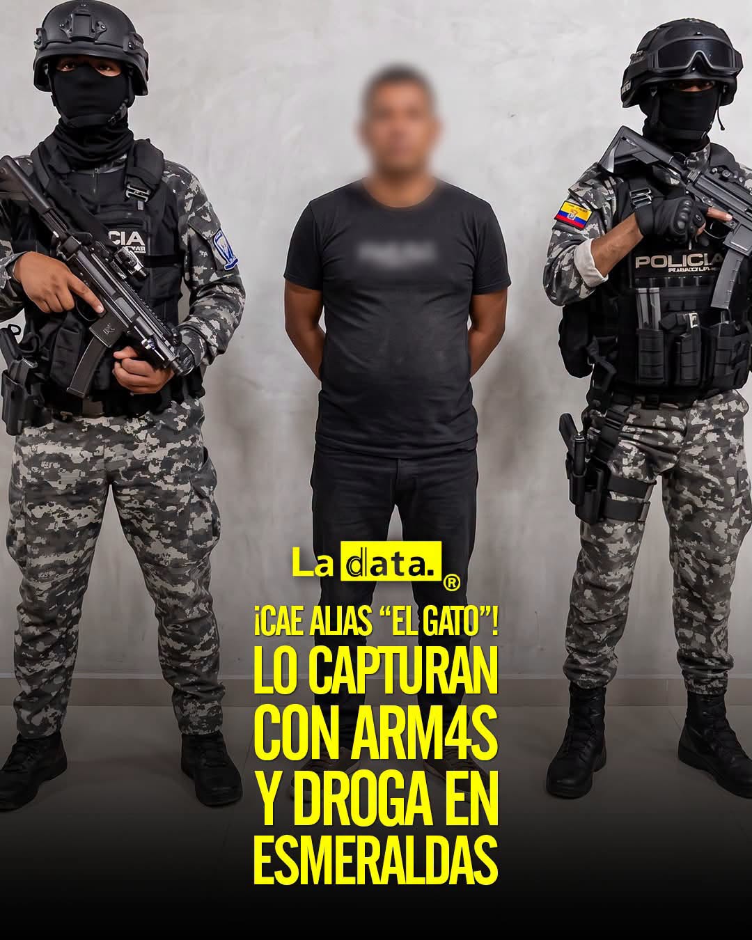 @ladataec👈 #ladata #TendenciaPolítica #ElGato #Seguridad