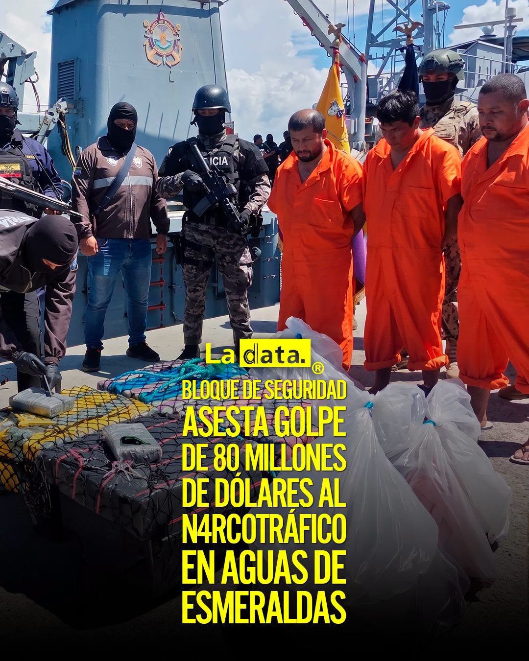@ladataec 👈 #ladata #TendenciaPolítica #Esmeraldas #BloqueDeSeguridad