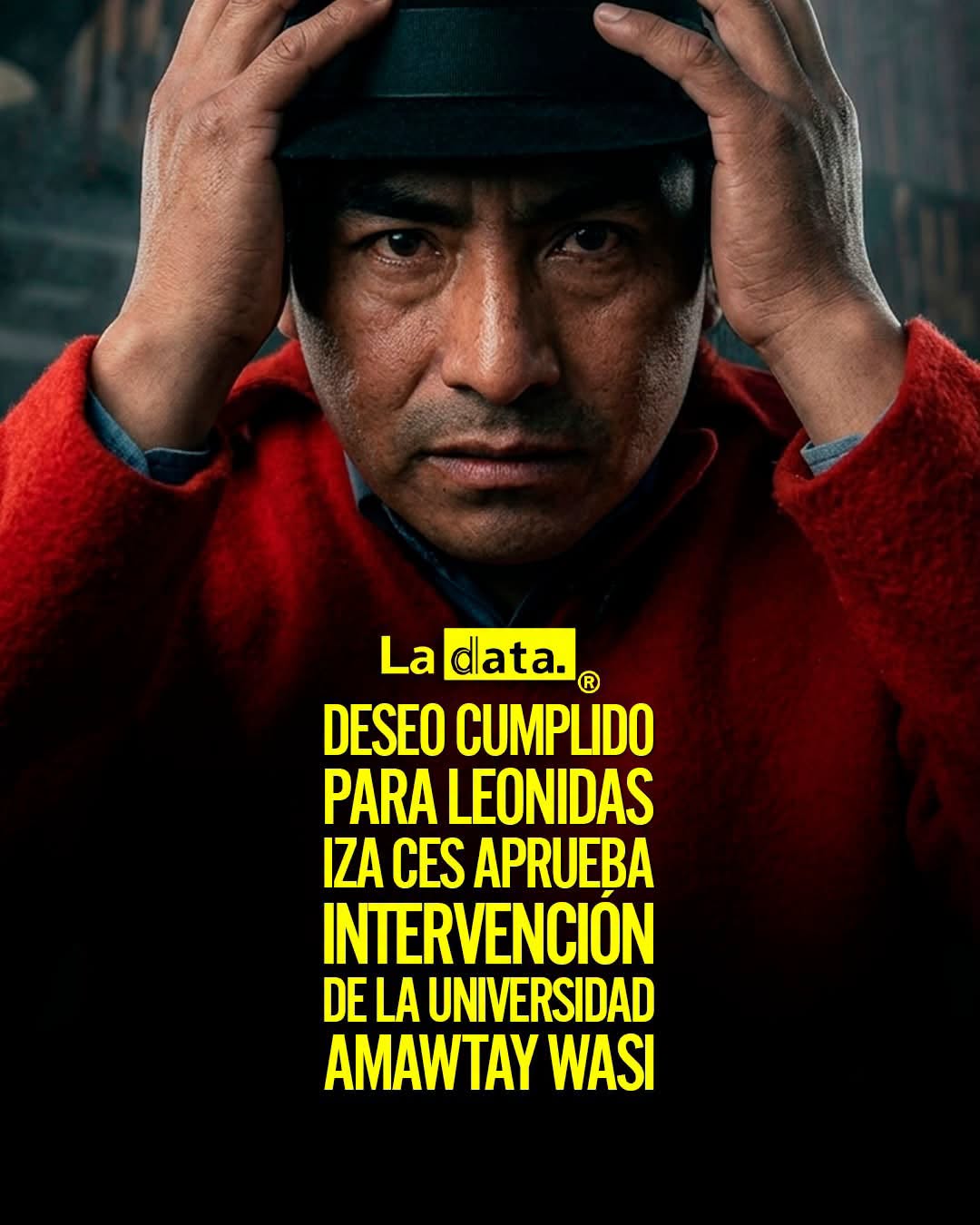 @ladataec👈 #LaData #TendenciaPolitica #CES #LeonidasIza