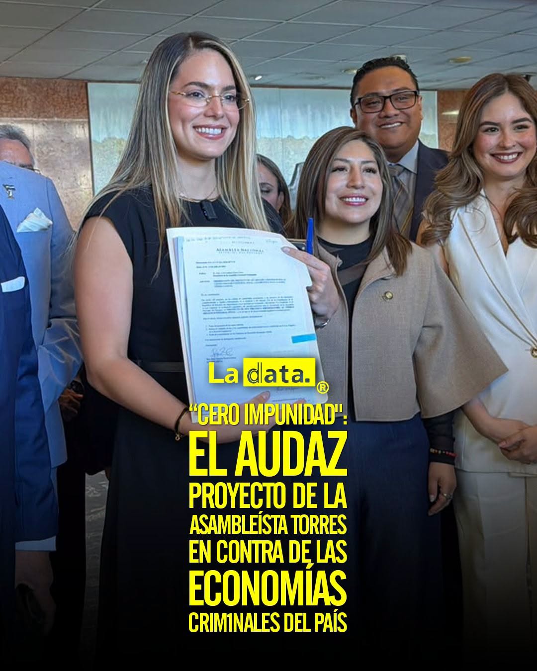 @ladataec👈 #ladata #TendenciaPolítica #RosaTorres #LeyCeroImpunidad