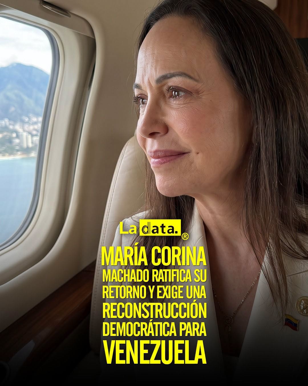 @ladataec 👈 #ladata #TendenciaPolítica #MaríaCorinaMachado #Venezuela
