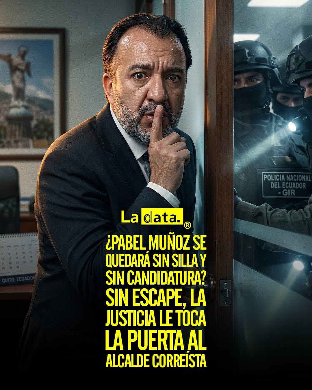 @ladataec 👈 #ladatac #tendenciapolitica #pabelmuñoz