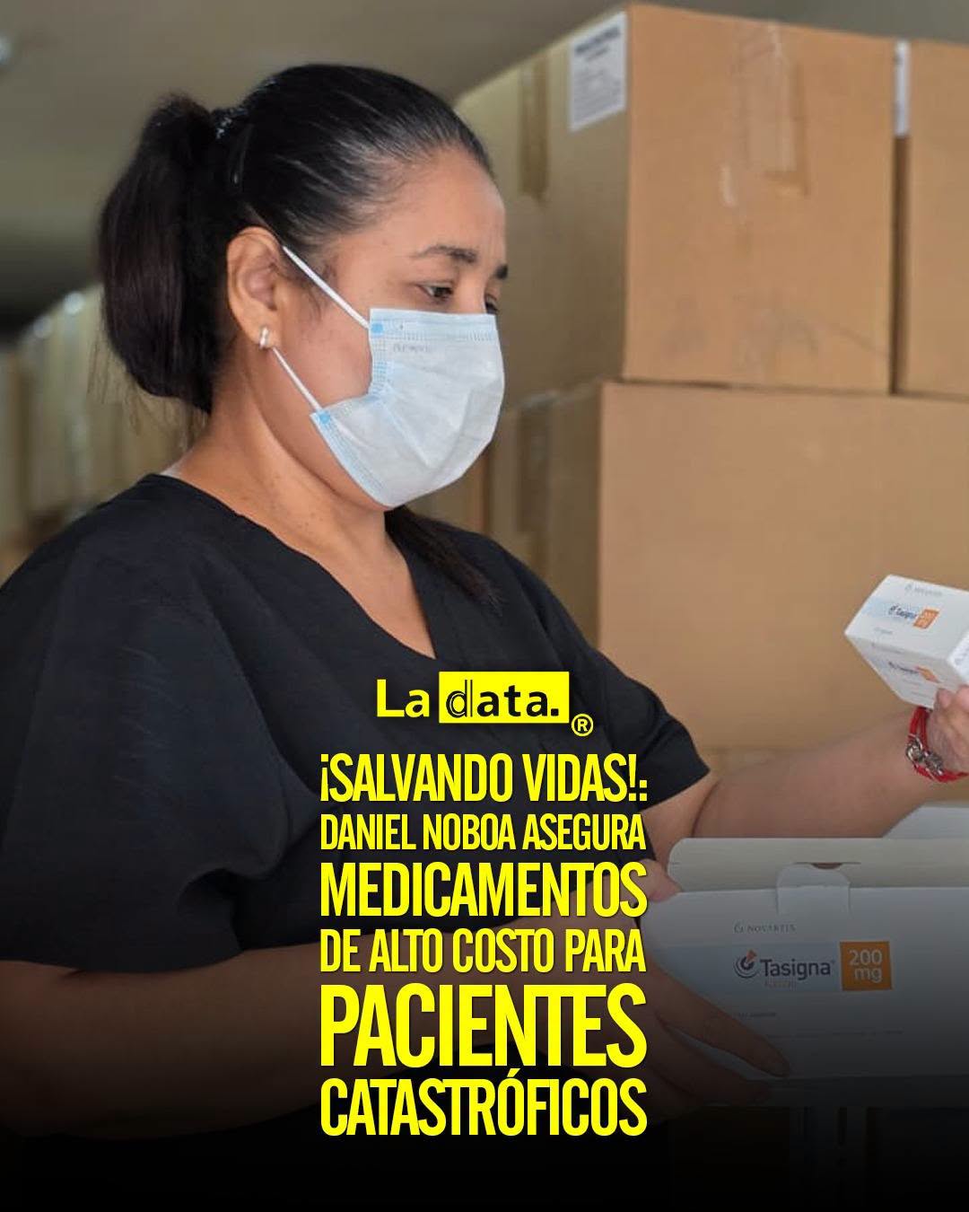 @ladataec👈 #ladata #TendenciaPolítica  #DanielNoboa #HospitalTeodoroMaldonado