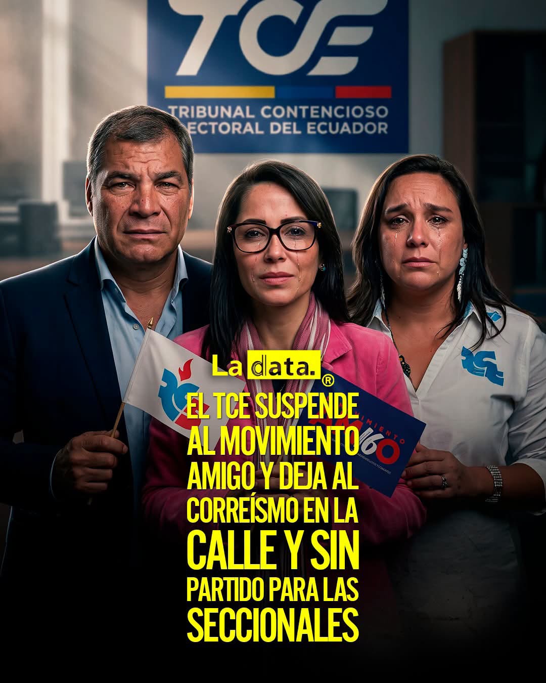 @ladataec👈 #ladata #TendenciaPolítica #Correismo #Amigo