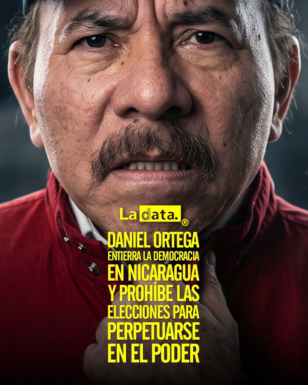 @ladataec 👈 ‎ ‎#ladata #TendenciaPolítica #DanielOrtega #Nicaragua