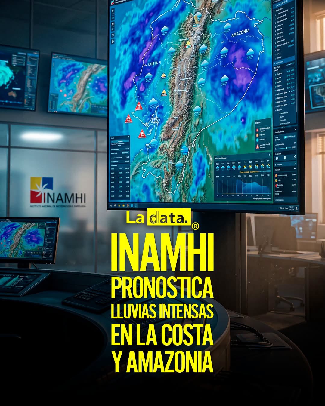 @ladataec👈 #LaData #TendenciaPolitic #Alerta #Lluvias