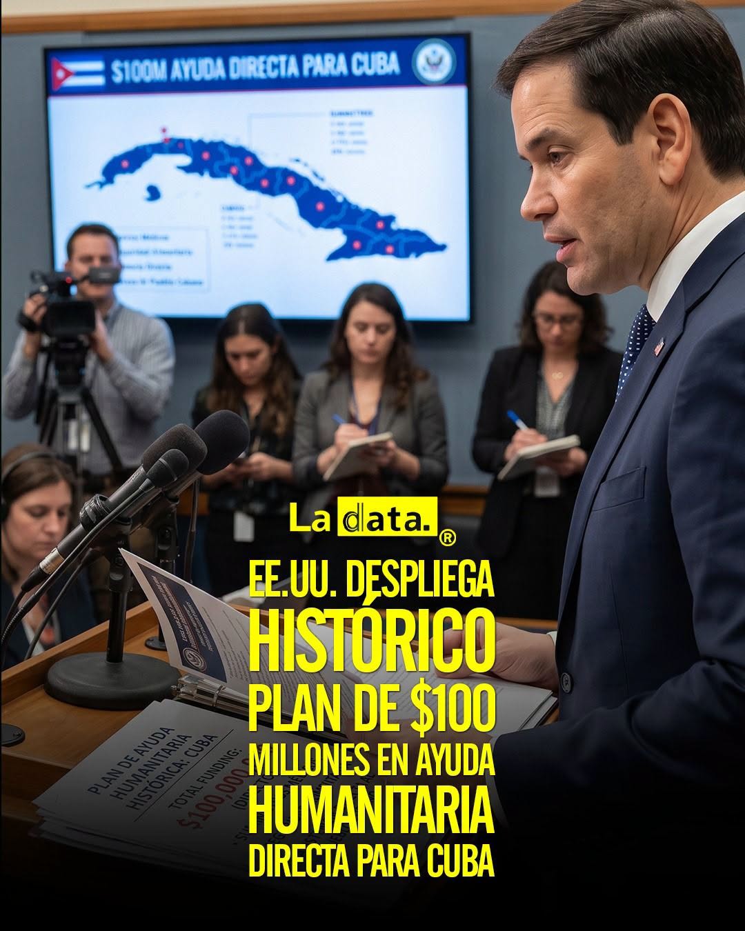 @ladataec👈 #ladata #TendenciasPolítica #Cuba #AyudaHumanitaria