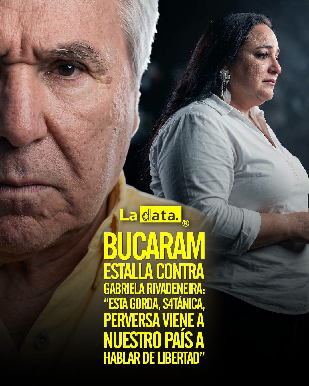 @ladataec 👈 ‎ ‎#ladata #TendenciaPolítica #AbdaláBucaram #GabrielaRivadeneira