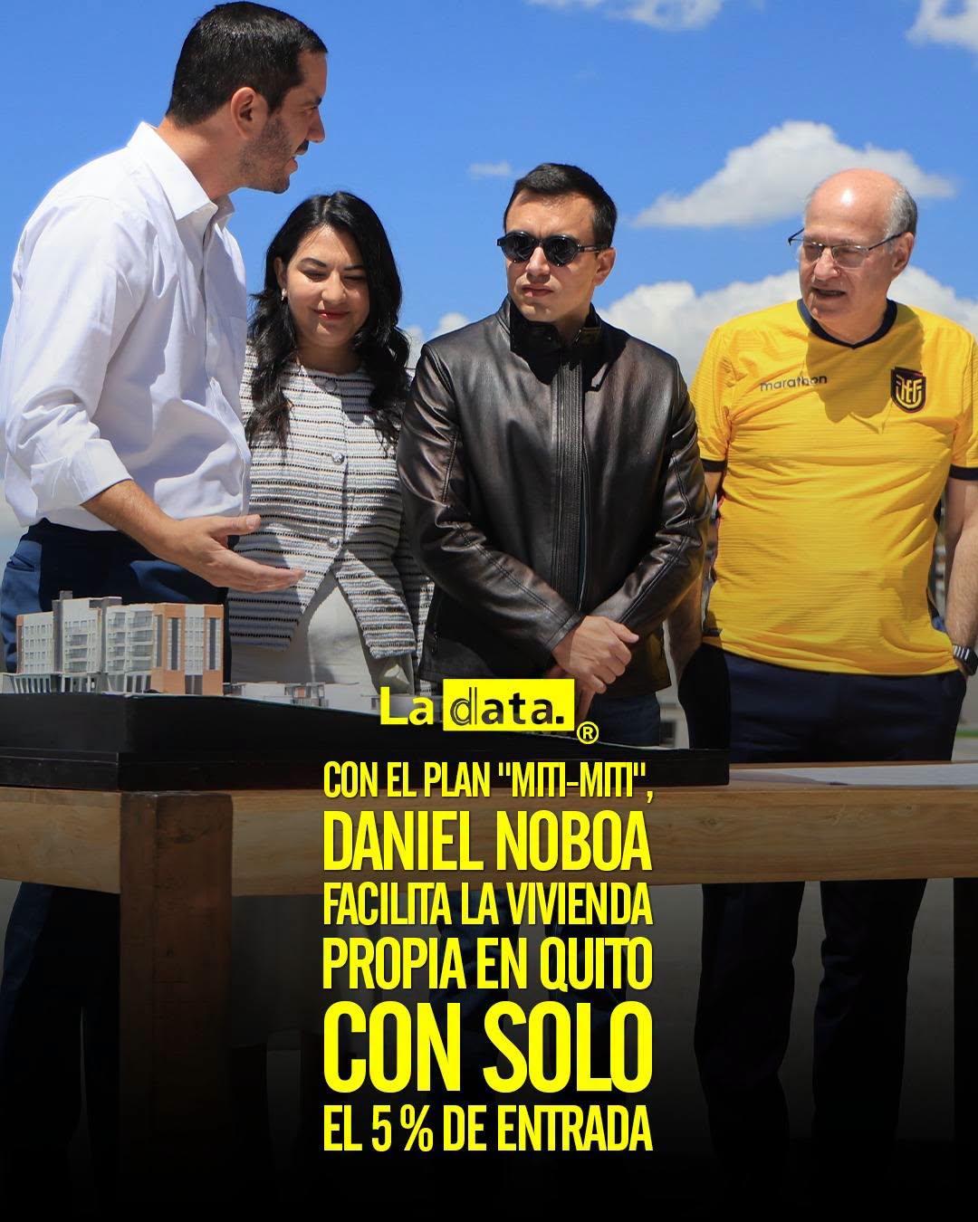 @ladataec 👈 ‎ ‎#ladata #TendenciaPolítica #DanielNoboa #MitiMiti