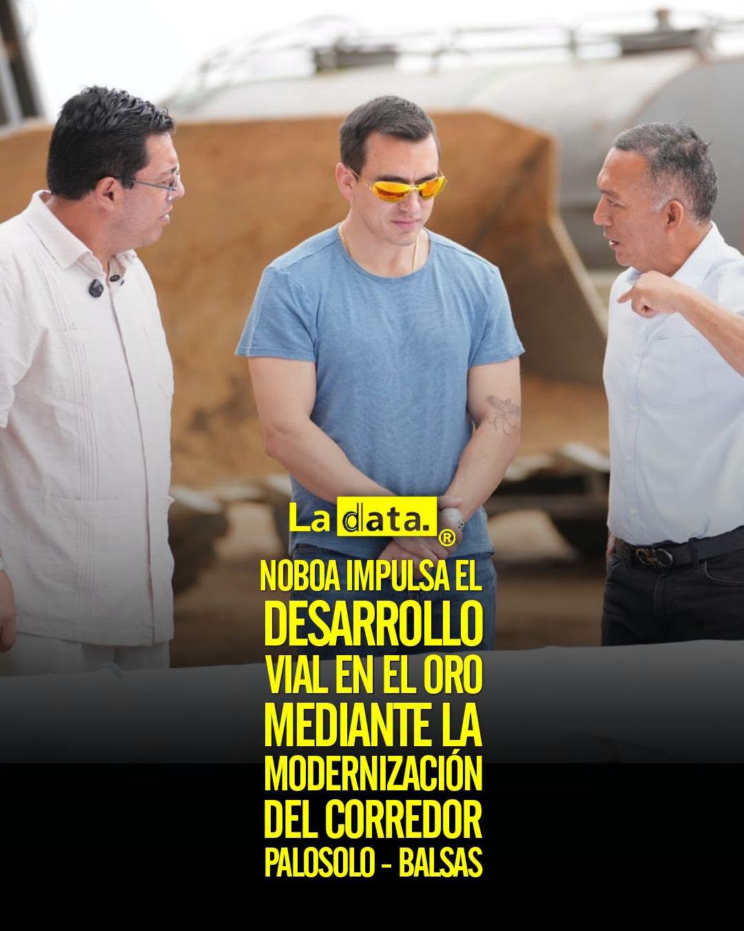 @ladataec 👈 ‎ ‎#ladata #TendenciaPolítica #DanielNoboa #ElOro