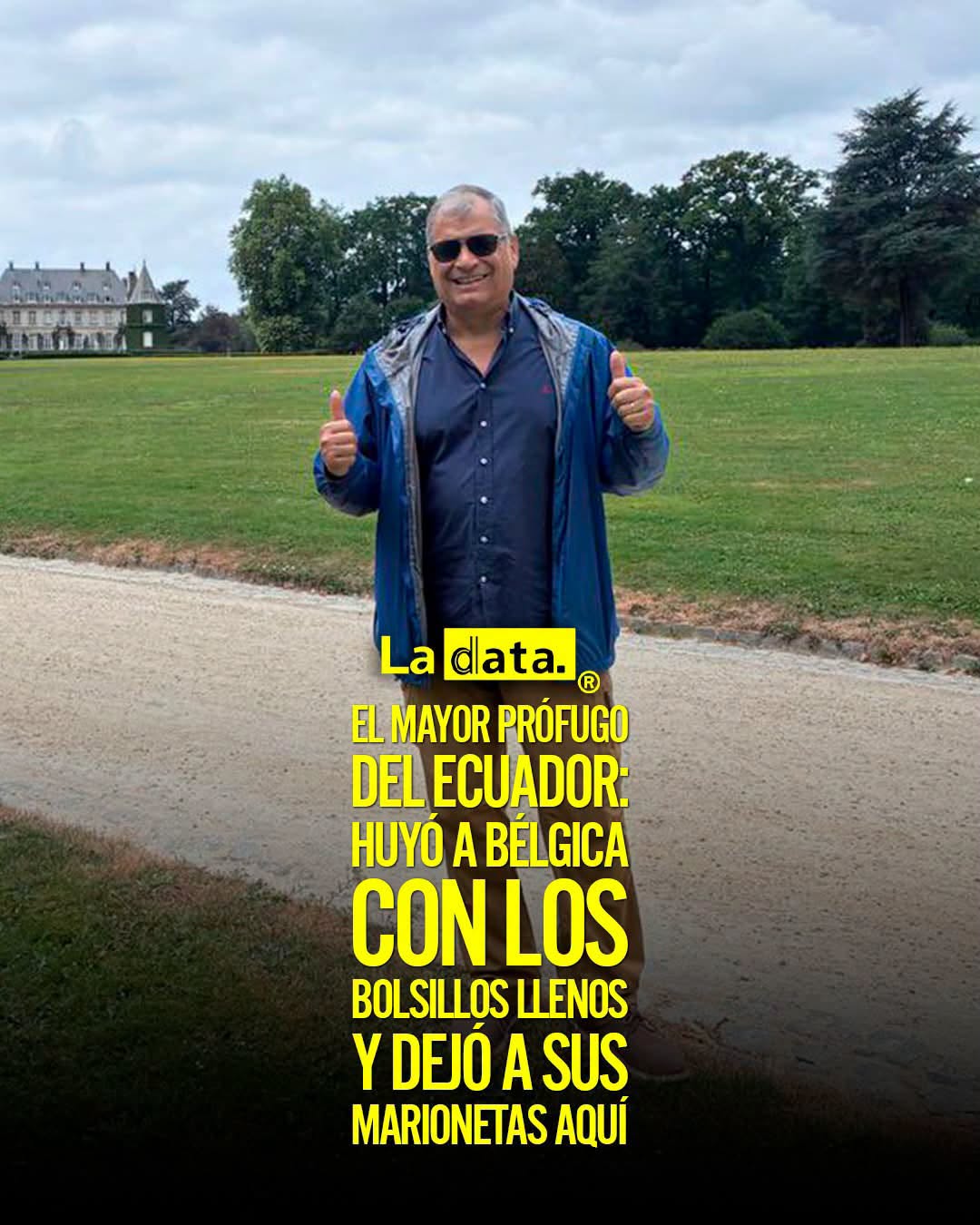 @ladataec👈 #ladata #TendenciaPolítica #Belgica #RafelCorrea