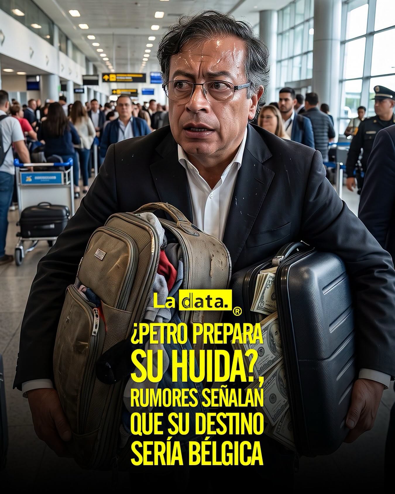 La Data ®👈 #ladata #TendenciaPolítica #GustavoPetro #RafaelCorrea