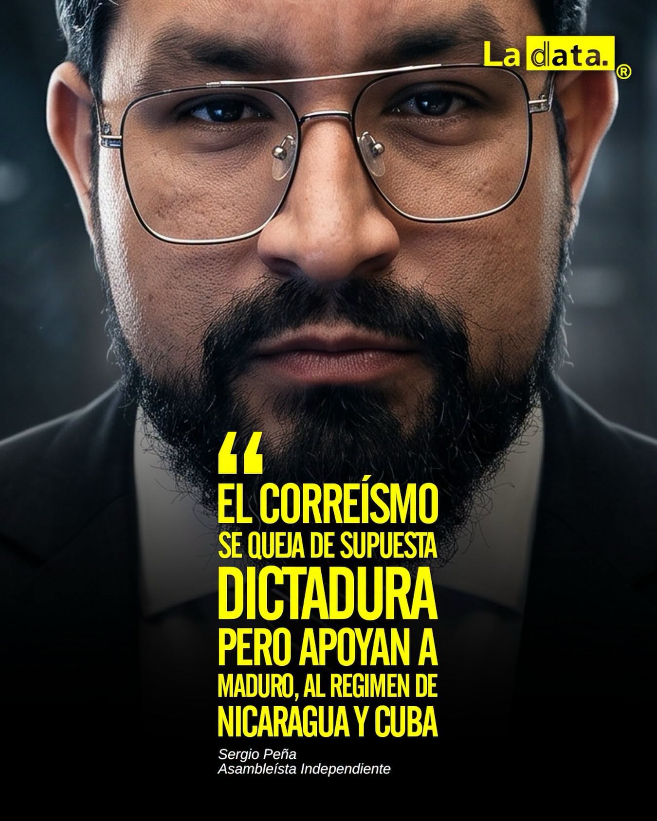 La Data ® 👈 ‎ ‎#ladata #TendenciaPolítica #SergioPeña #Coreeísmo