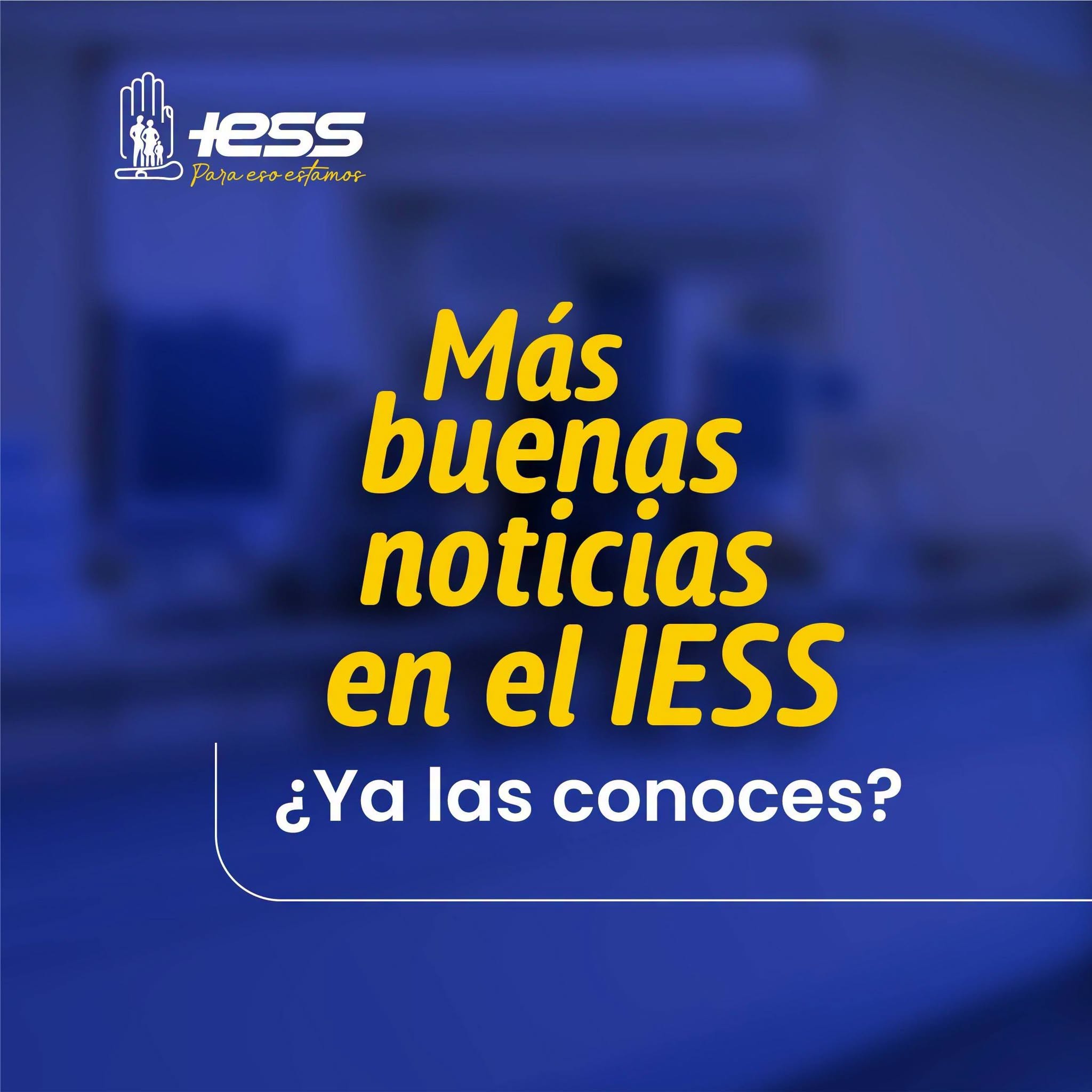 #IESS para eso estamos! 💙 Ver menos
