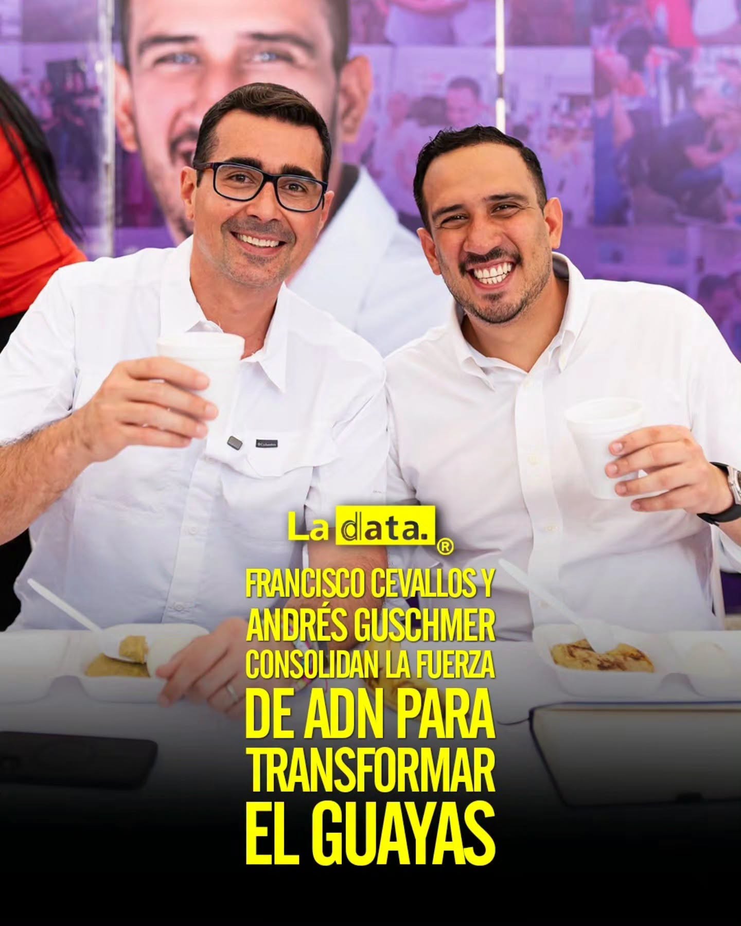 La Data ® 👈 ‎ ‎#ladata #TendenciaPolítica #FranciscoCevallos #AndrésGuschmer