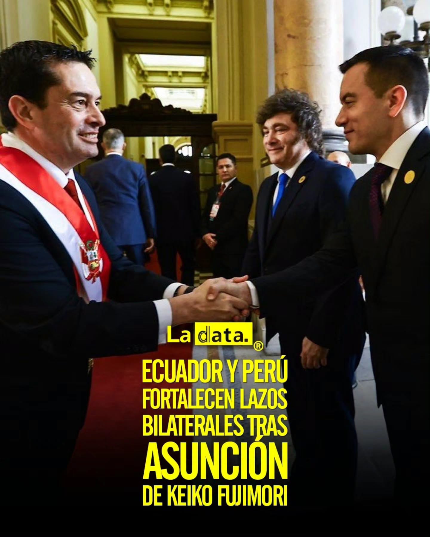 La Data ®👈 #LaData #TendenciaPolitica #DanielNoboa #Peru
