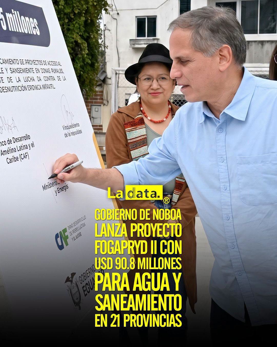 @ladataec👈 #LaData #TendenciaPolitica #Agua #Obras