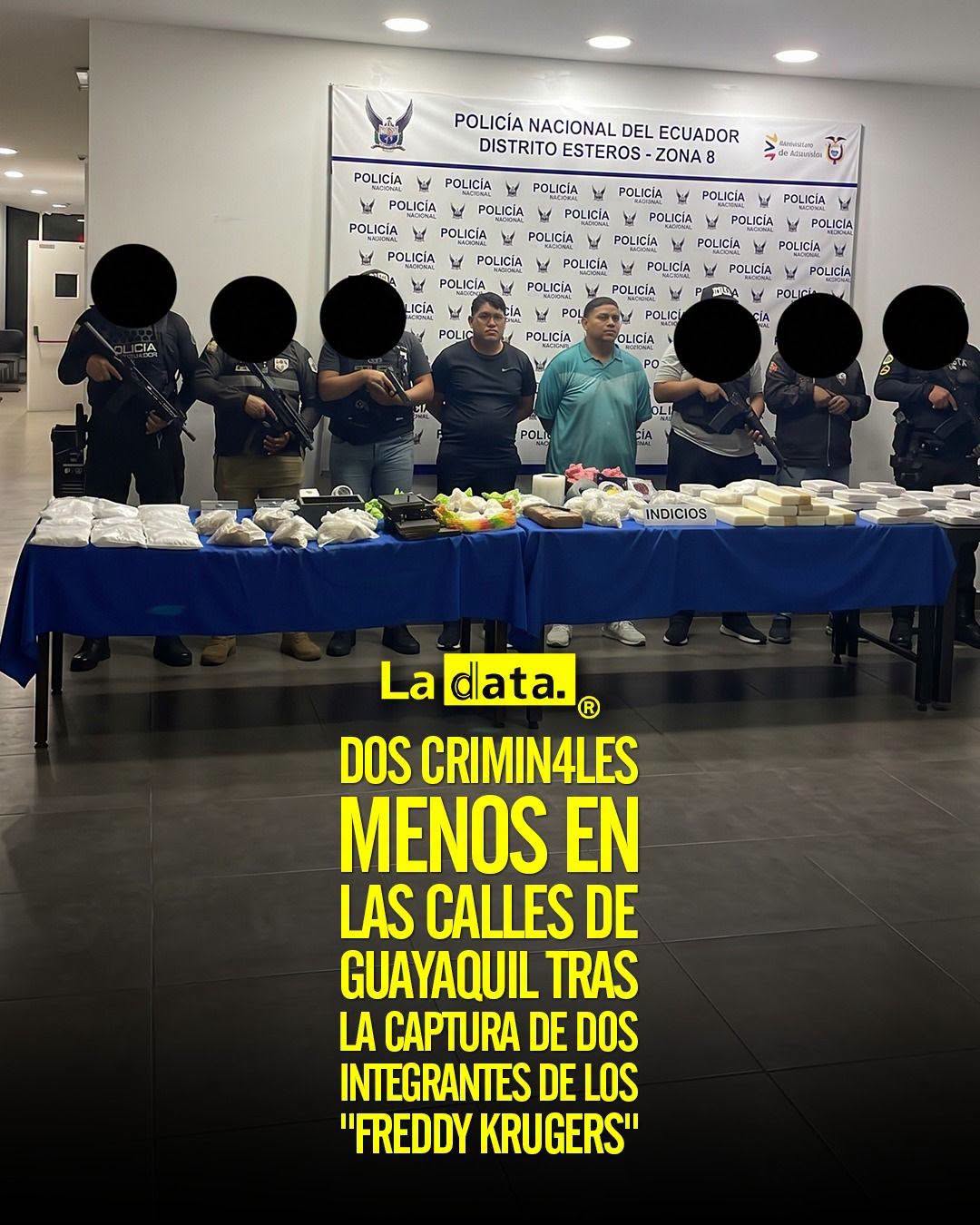 @ladataec 👈 ‎ ‎#ladata #TendenciaPolítica #PolicíaNacional #Guayaquil