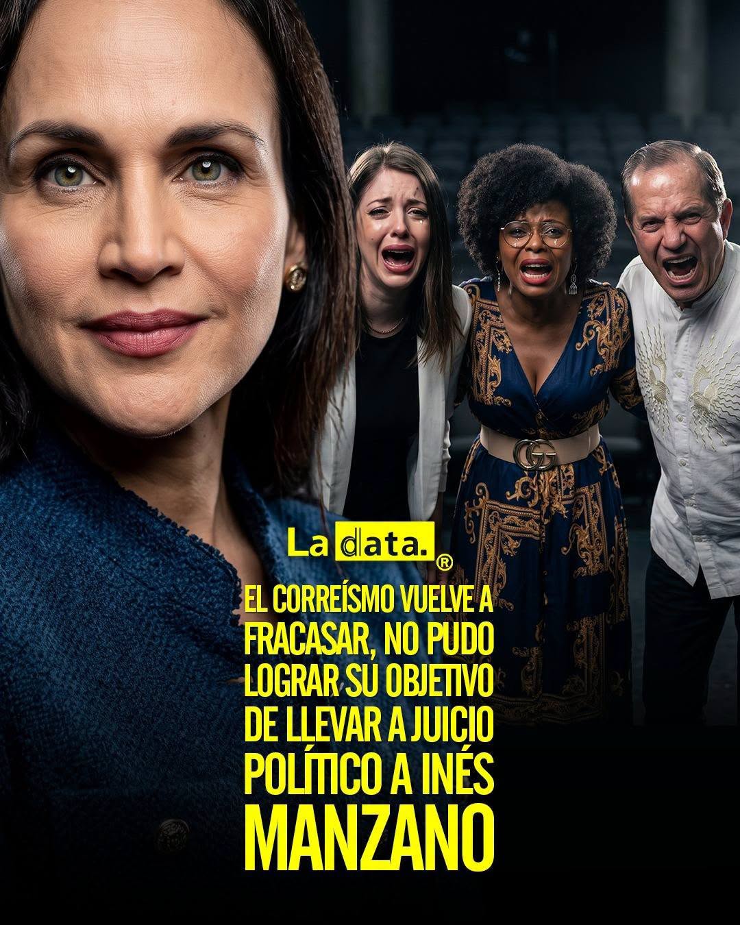 @ladataec 👈 ‎ ‎#ladata #TendenciaPolítica #InésManzano #Asamblea