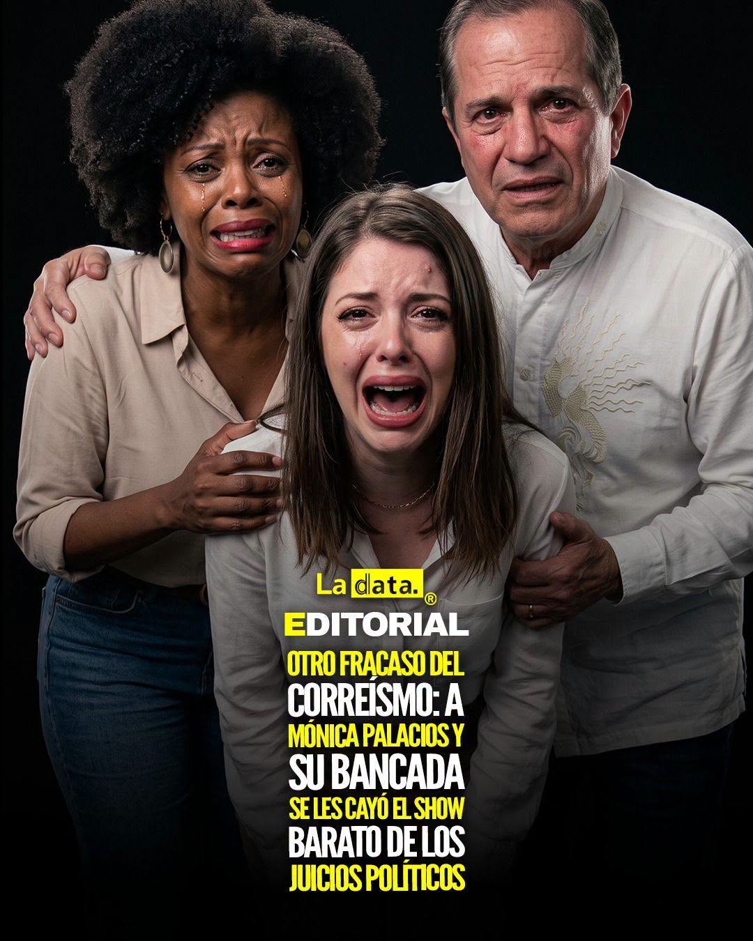 @ladataec 👈 ‎ ‎#ladata #TendenciaPolítica #Correísmo #MónicaPalacios Ver menos