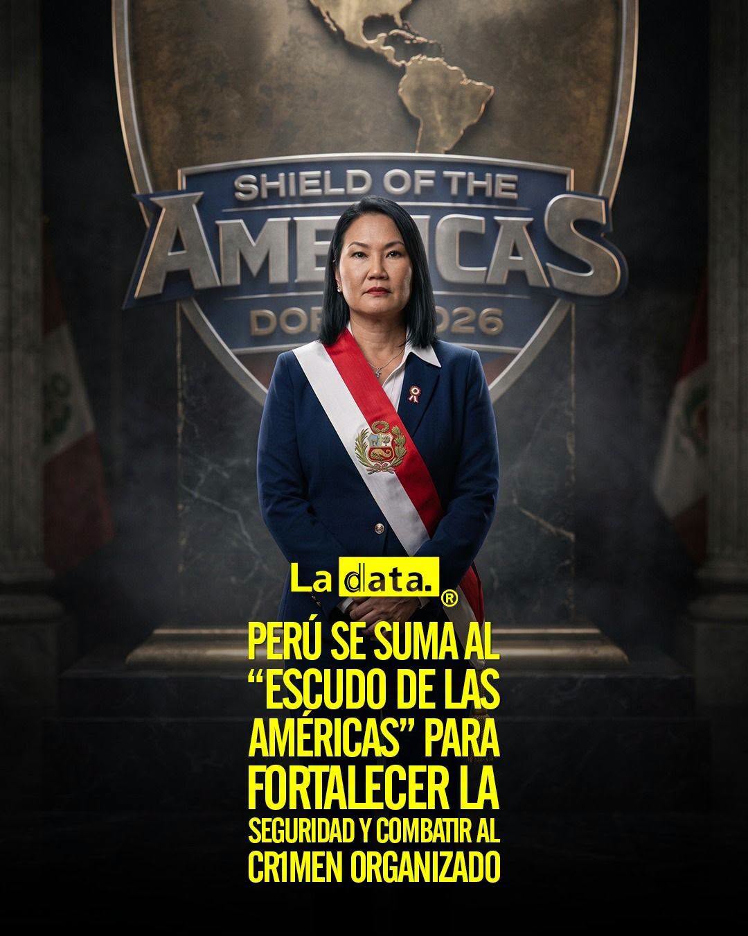 @ladataec👈 #ladata #TendenciaPolítica #Perú  #EscudoDeLasAméricas