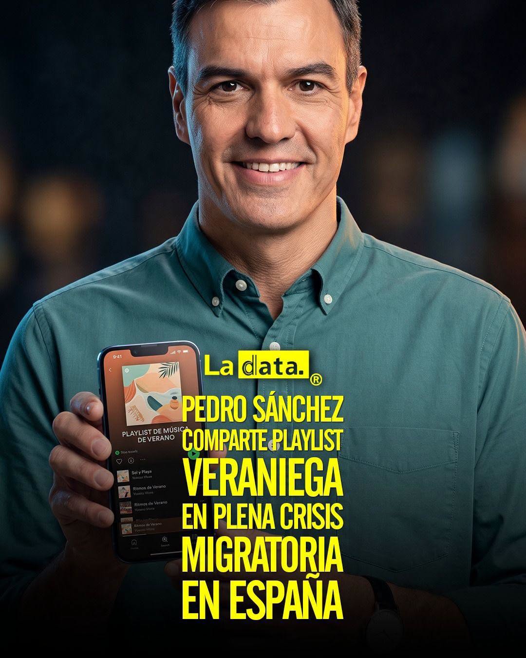@ladataec👈 #LaData #TendenciaPolitica #España #PedroSanchez