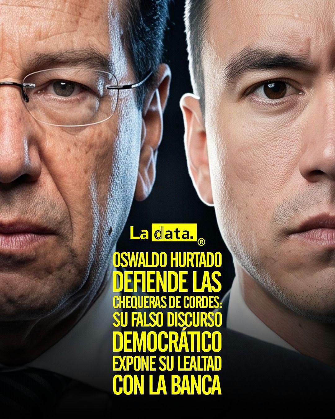 @ladataec #LaData #TendenciaPolitica #OswaldoHurtado #politica