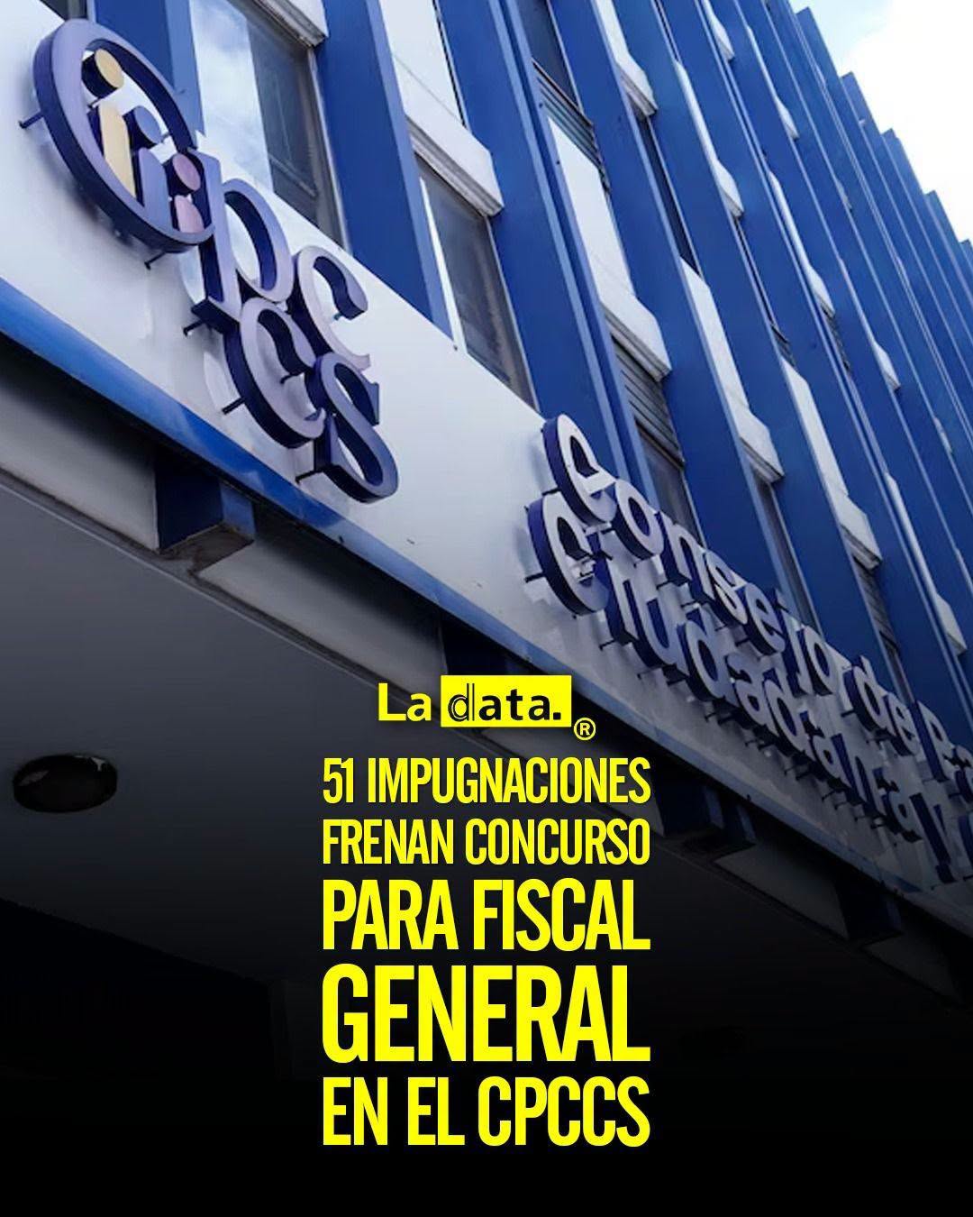 @ladataec👈  #LaData #TendenciaPolítica #FiscalGeneral #CPCCS