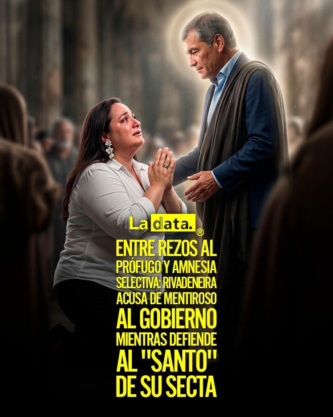 @ladataec 👈 ‎ ‎#ladata #TendenciaPolítica #GabrielaRivadeneira #RC