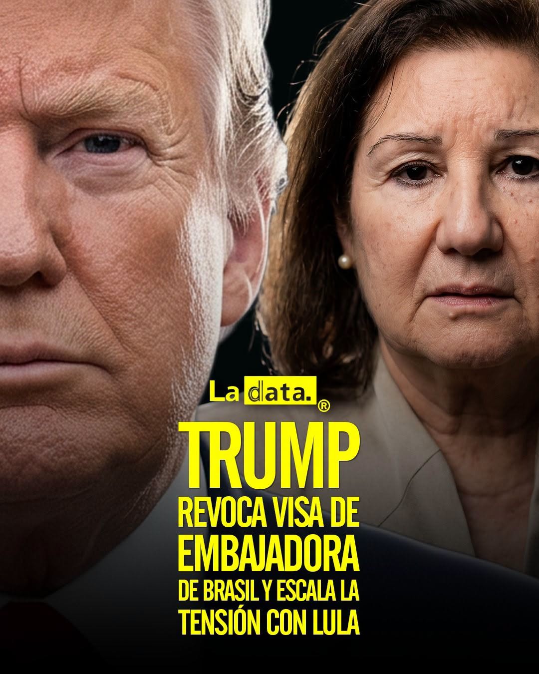 @ladataec #ladata #TendenciaPolítica #Trump #Brasil
